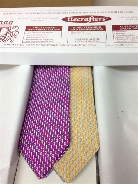 purple tie cleaners.